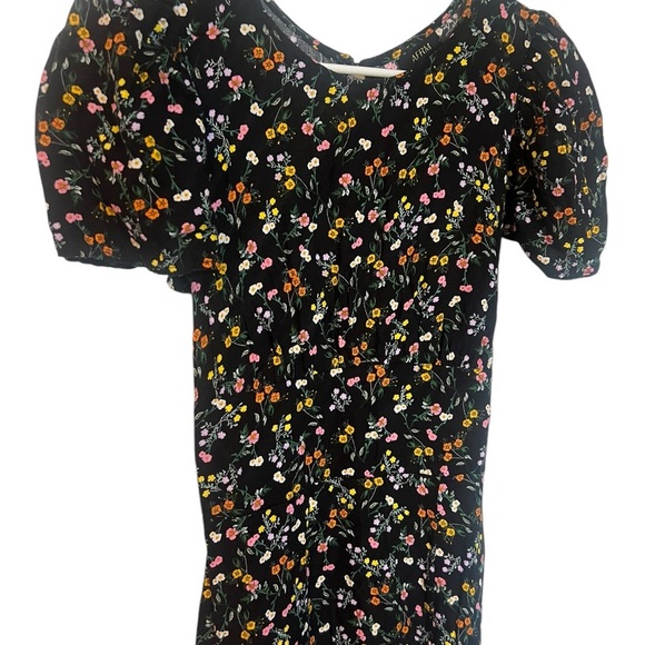 AFRM Open Back Short Sleeve Dress - Size Small - Picture 4 of 9